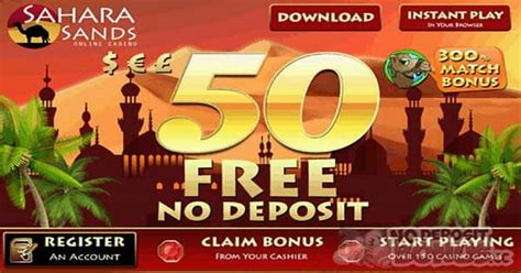 sahara sands casino no deposit bonus